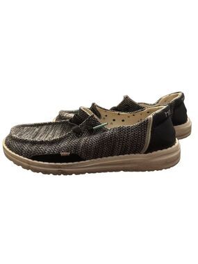 Hey Dude Women's Wendy Sox Sparkling Black shoes. Size 6